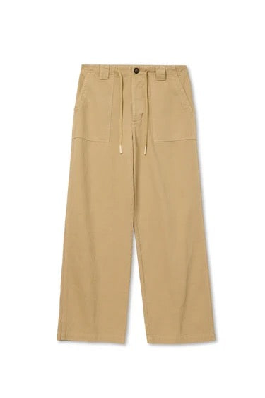 Perfect White Tee Virginia Pant - Warm Ochre
