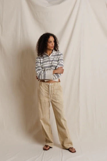 Perfect White Tee Ximena Stripe Sweater