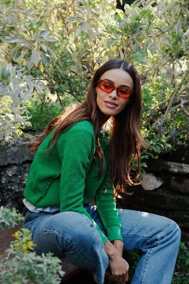 Perfect White Tee Ziggy Crew Neck Sweatshirt