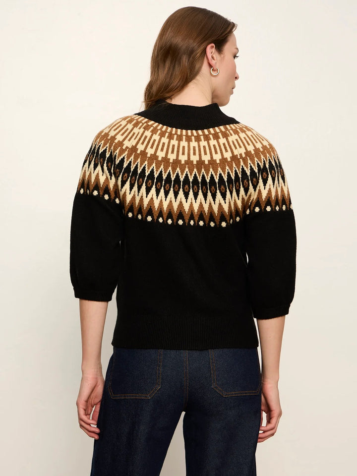 Sanctuary Fairisle Zip Up Poconos