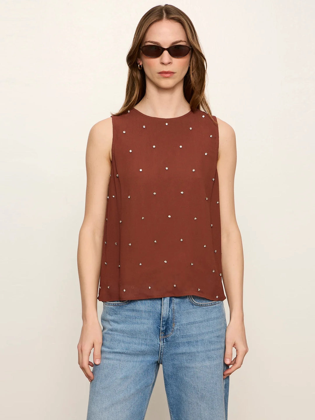 Sanctuary Margo Embellished Shell top
