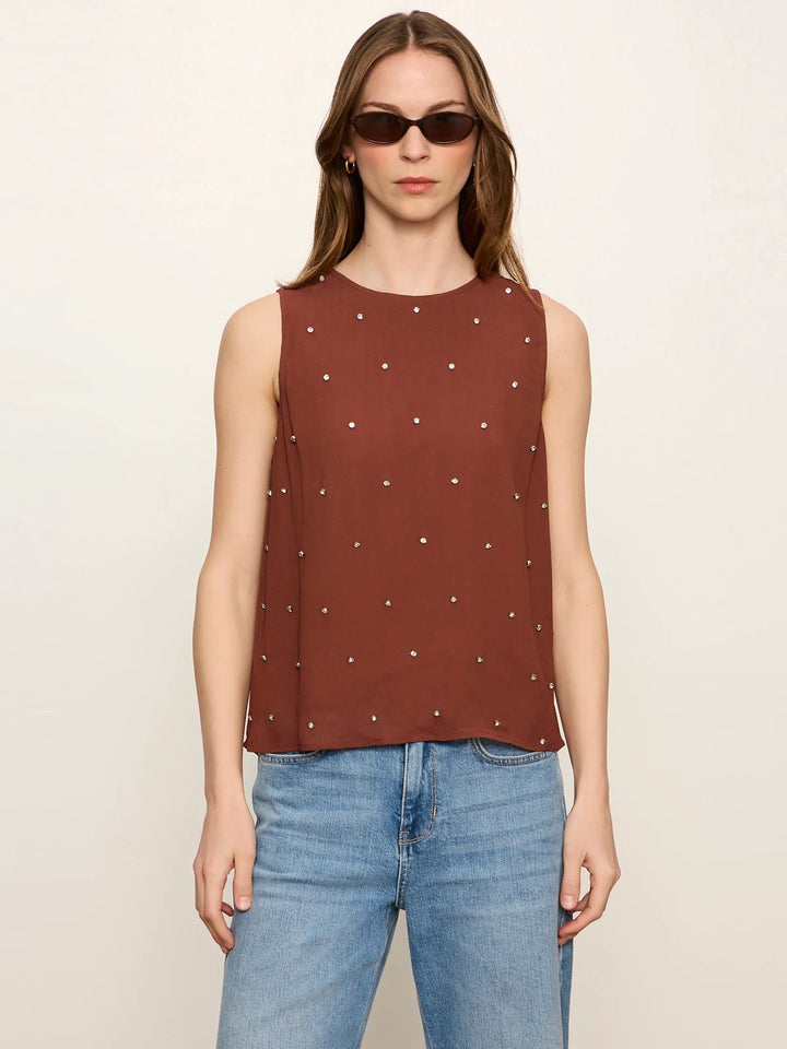 Sanctuary Margo Embellished Shell top