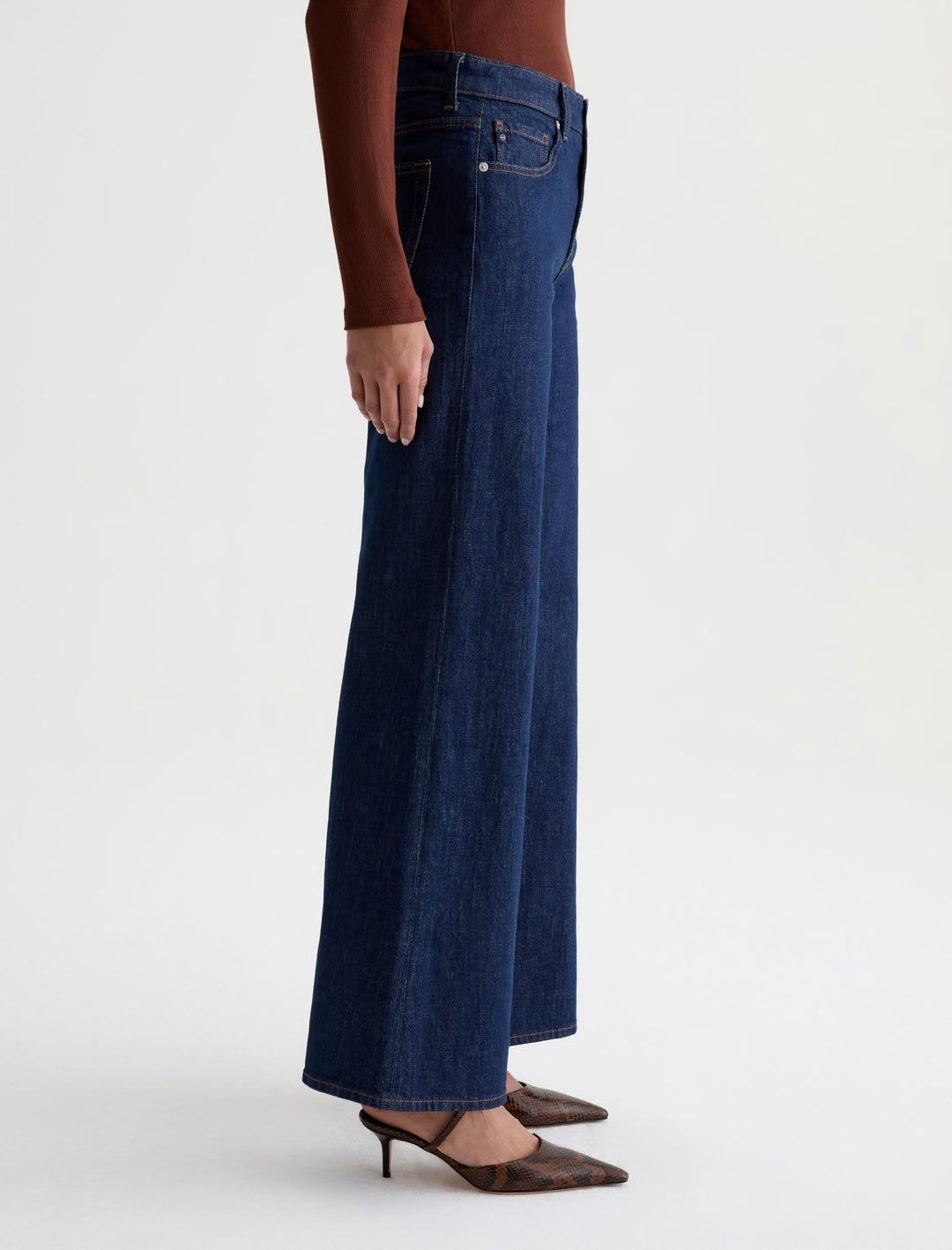 AG Saige Wide Leg Jeans - Azura