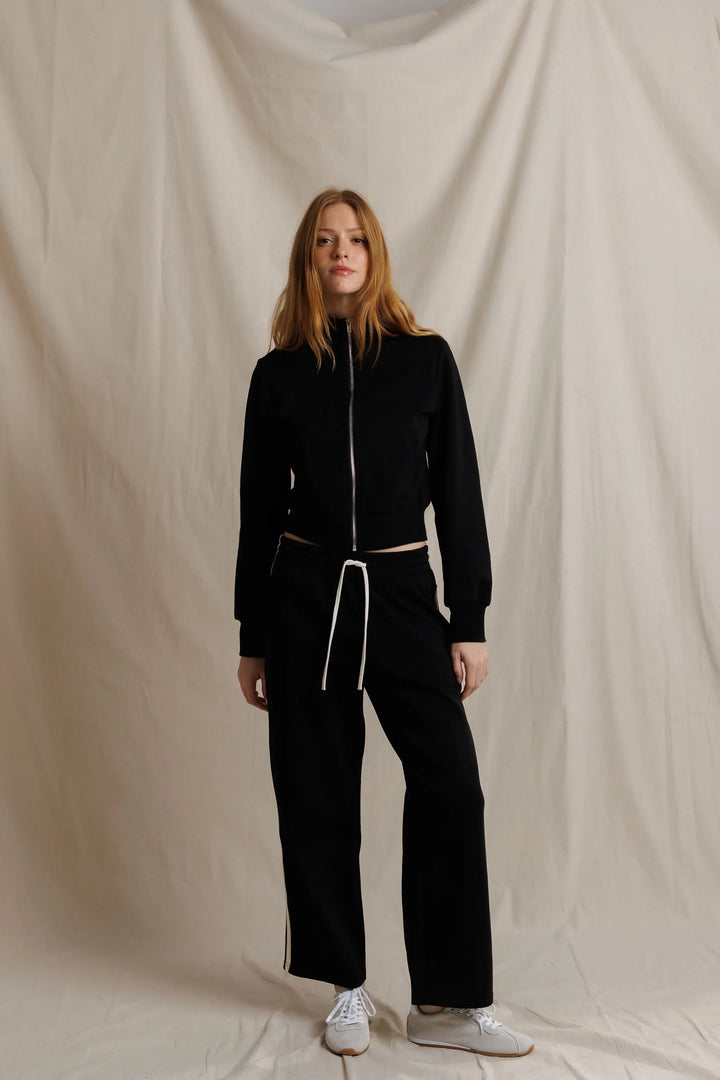 Perfectwhitetee Claud Track Pant - True Black