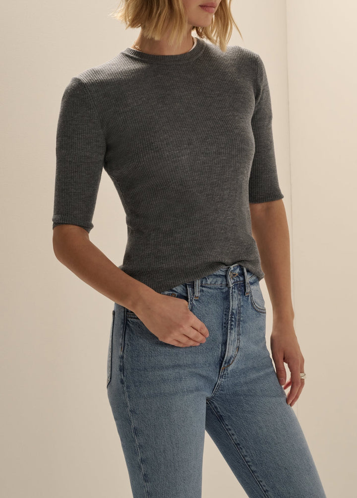 Favorite Daughter Amelia Crewneck - Charcoal