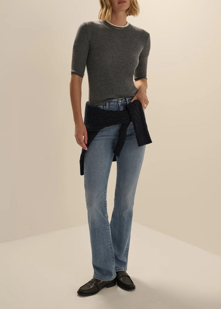 Favorite Daughter Amelia Crewneck - Charcoal