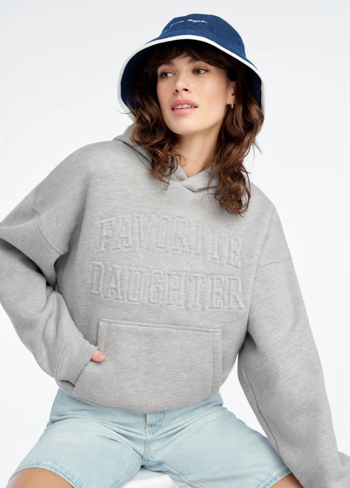 Favorite Daughter Collegiate Embossed Hoodie
