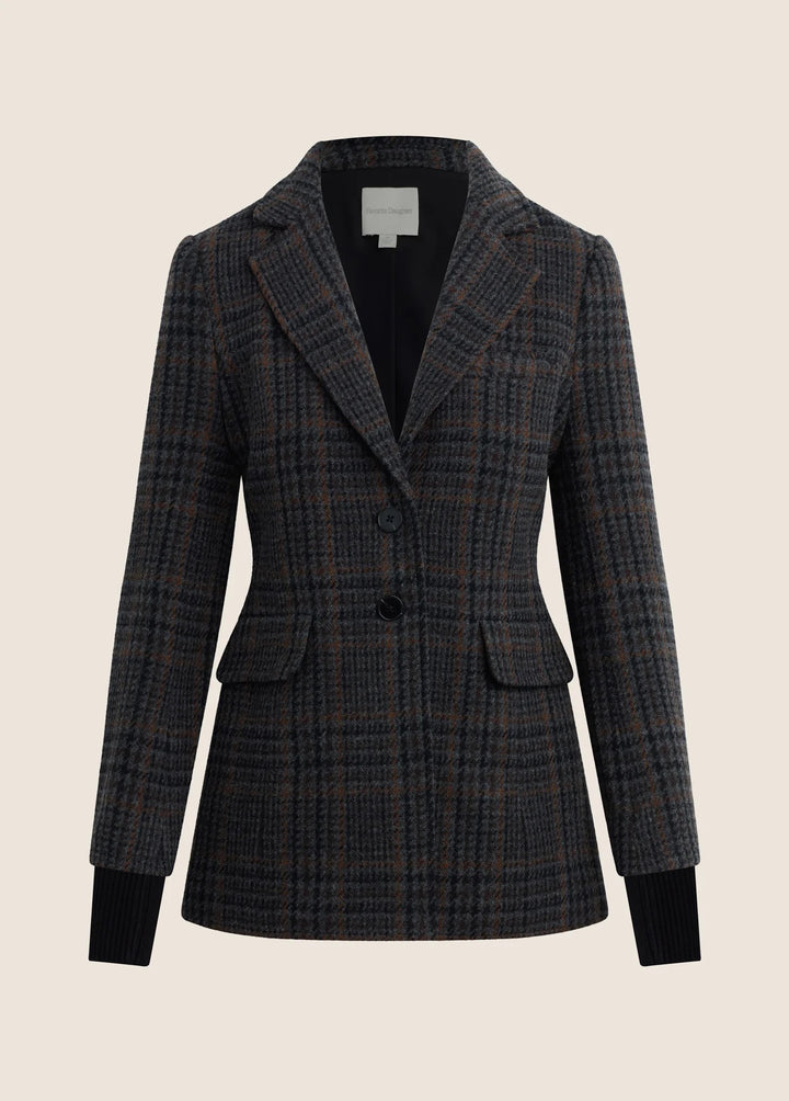 Favorite Daughter The Plaid City Blazer