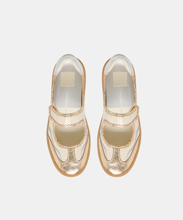 Dolce Vita Nanet Sneakers - Metalic Mulți Leather
