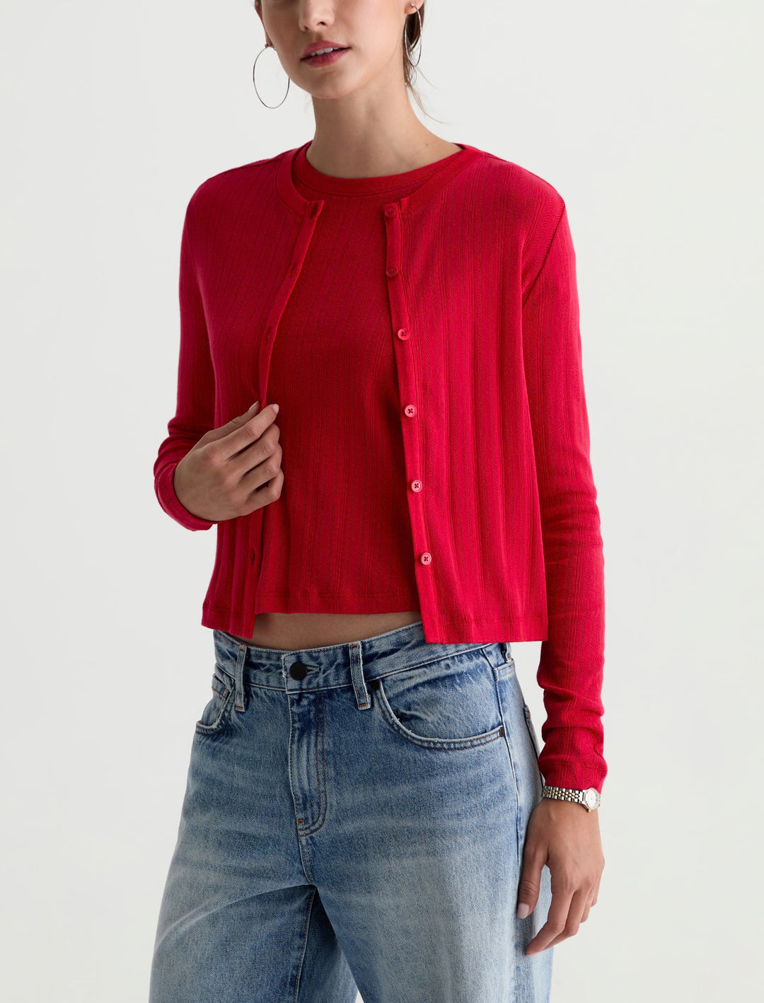 AG Edden Sweater - Recording Red