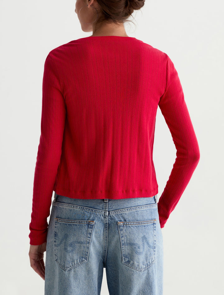 AG Edden Sweater - Recording Red