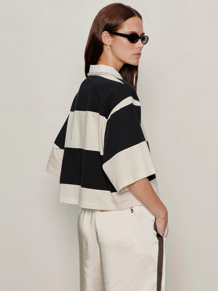 Sanctuary Embellished Polo Tee