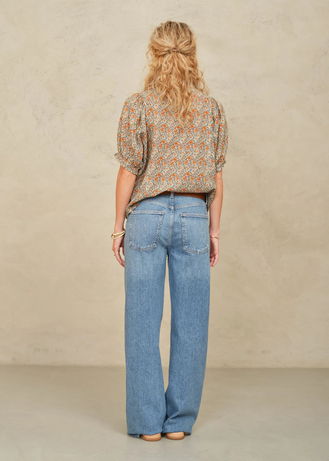 M.A.B.E Jaci Short Sleeve Top