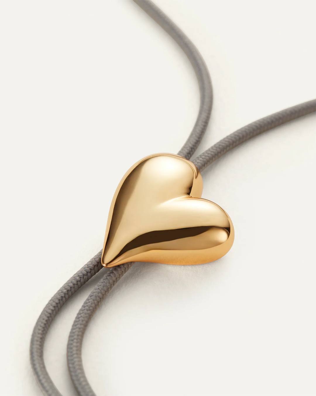 Jenny Bird Art Heart Bolo Tie Gold - EQUATION 