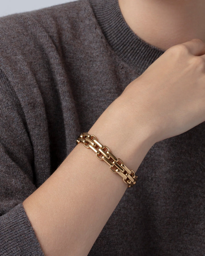 Jenny Bird Slim Penelope Bracelet Gold