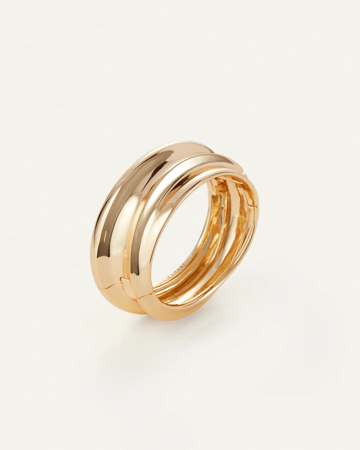 Jenny Bird Mega Lennon Bangle Gold