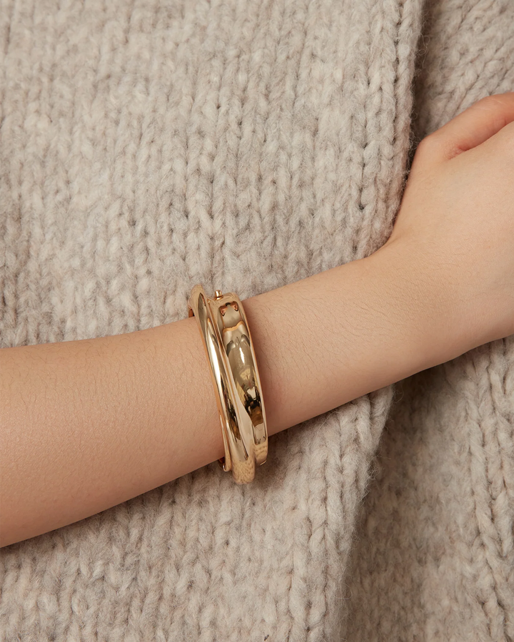 Jenny Bird Lennon Bangle Gold