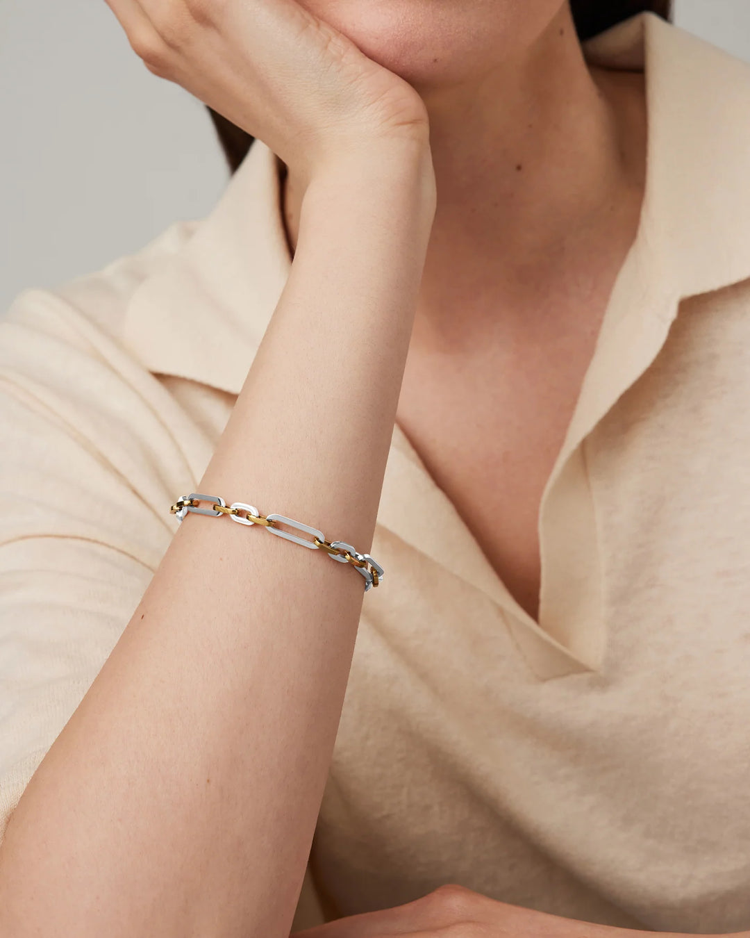 Jenny Bird Mercer Bracelet -Two-Tone
