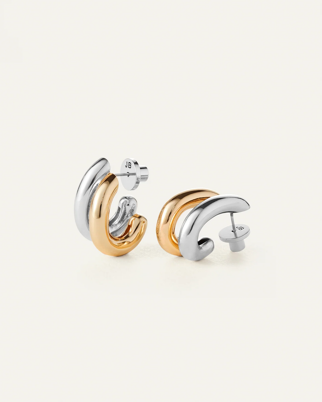 Jenny Bird Florence Earrings-Two Tone