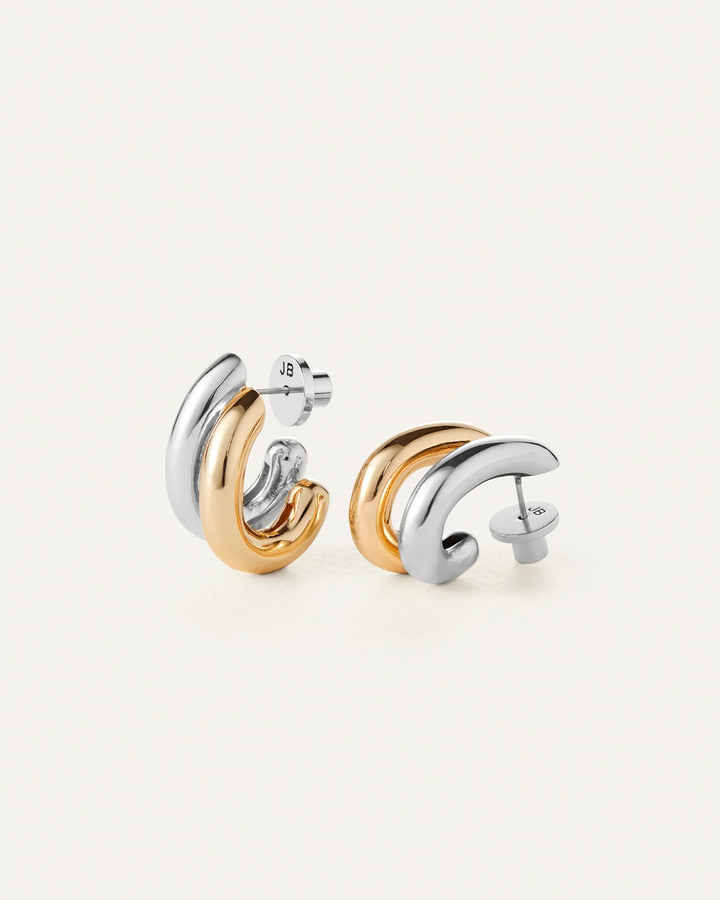 Jenny Bird Florence Earrings-Two Tone