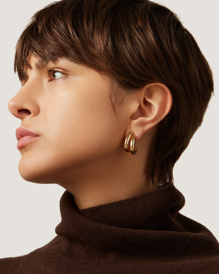 Jenny Bird Florence Earrings-Gold