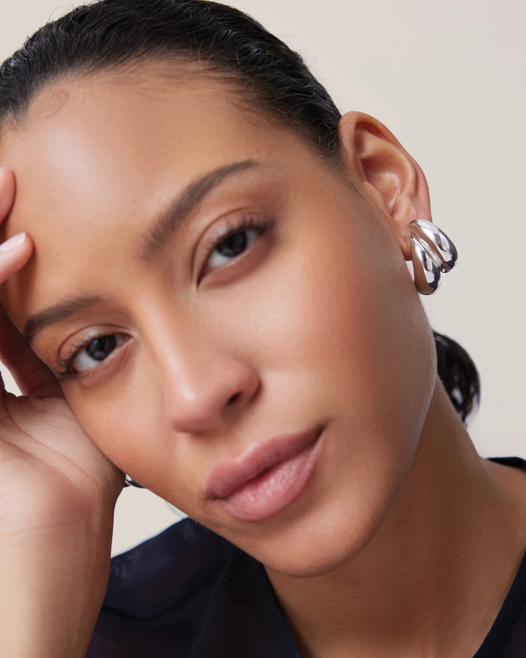 Jenny Bird Orla Earring -Silver