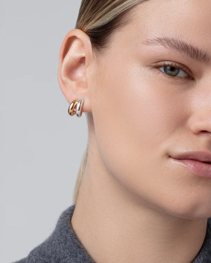 Jenny Bird Two Tone Mini Florence Earring