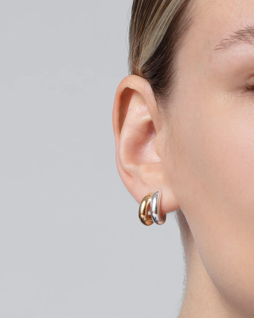 Jenny Bird Two Tone Mini Florence Earring