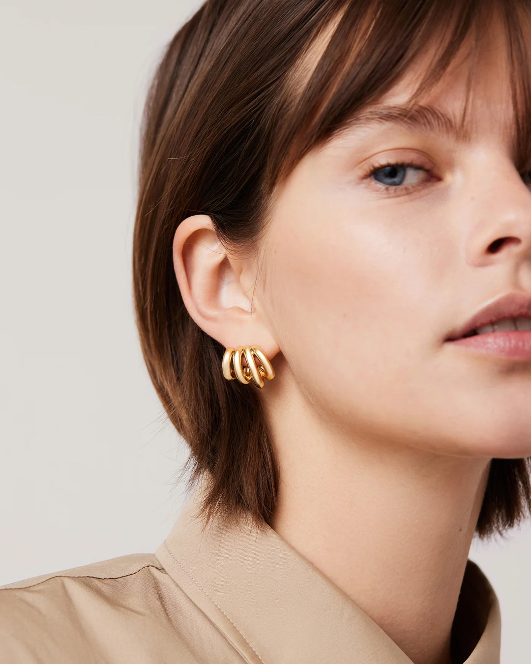 Jenny Bird Monroe Earrings -Gold