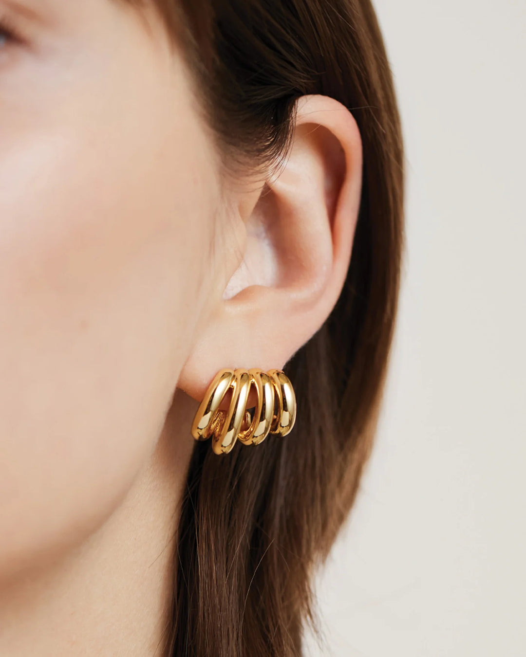 Jenny Bird Monroe Earrings -Gold