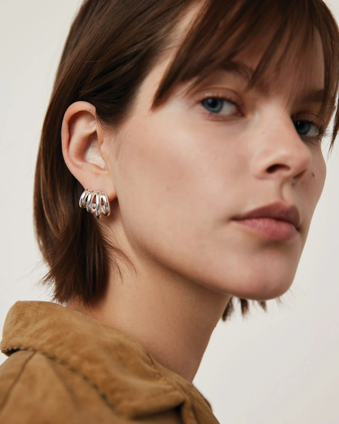 Jenny Bird Monroe Earrings -Silver