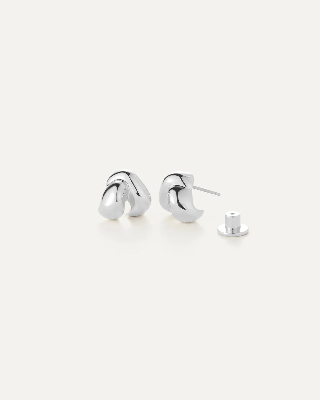 Jenny Bird Beatrix Earrings -Silver