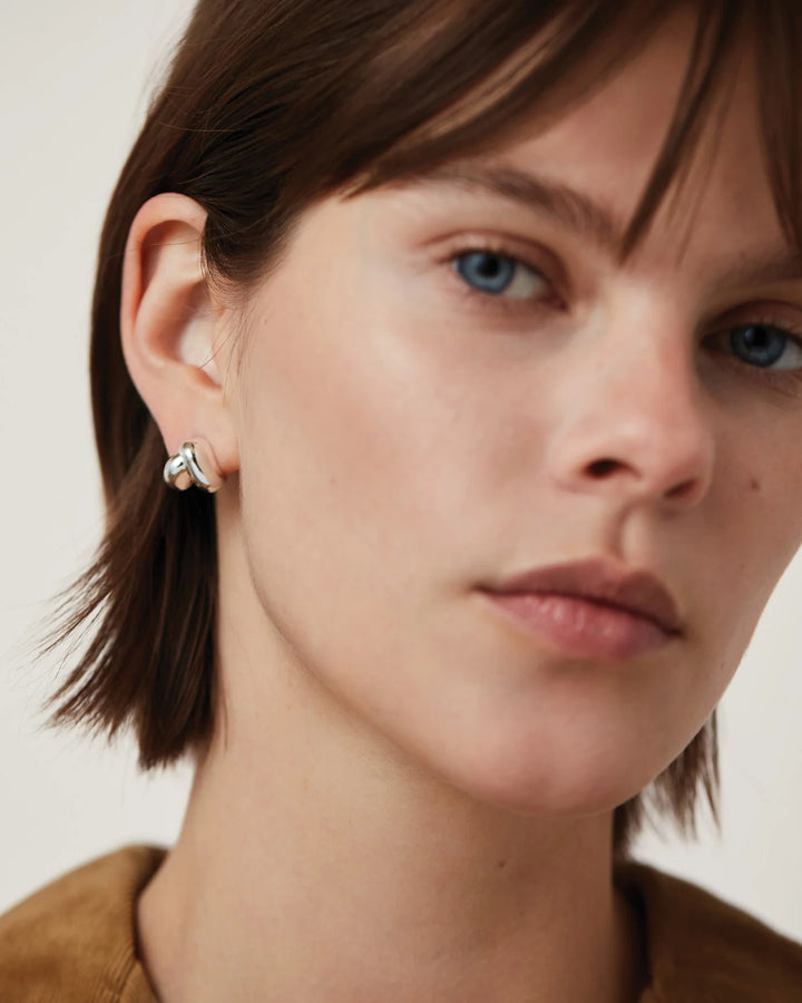 Jenny Bird Beatrix Earrings -Silver