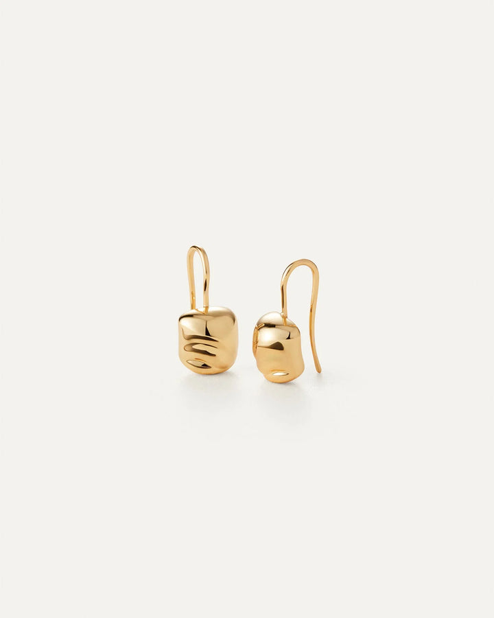 Jenny Bird Rue Drop Earrings Gold