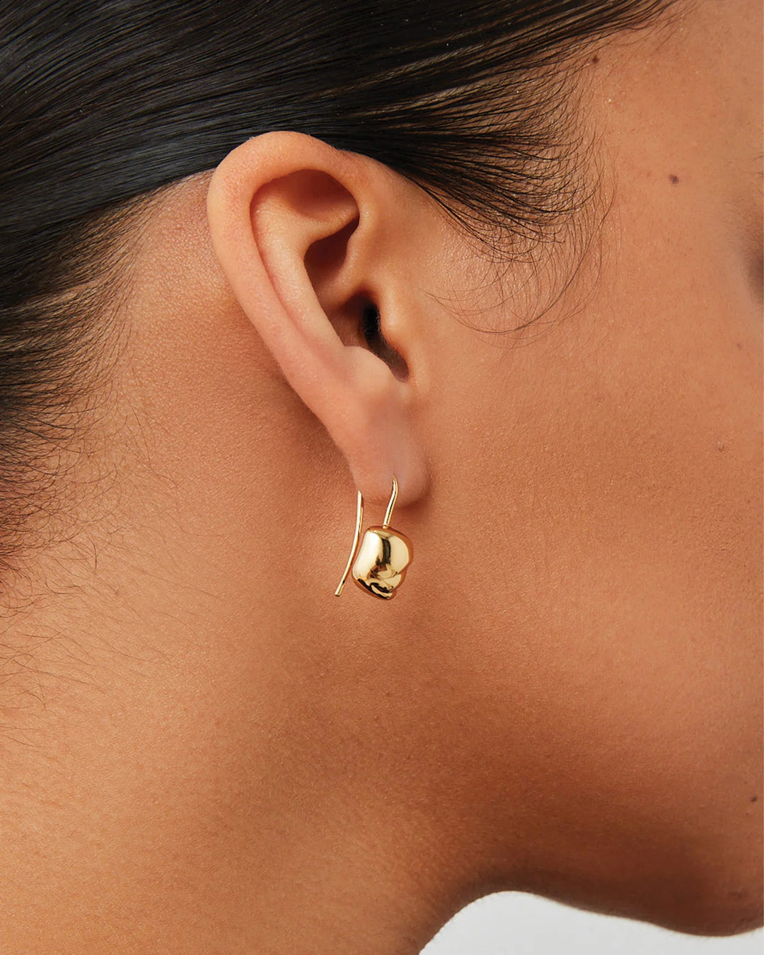 Jenny Bird Rue Drop Earrings Gold
