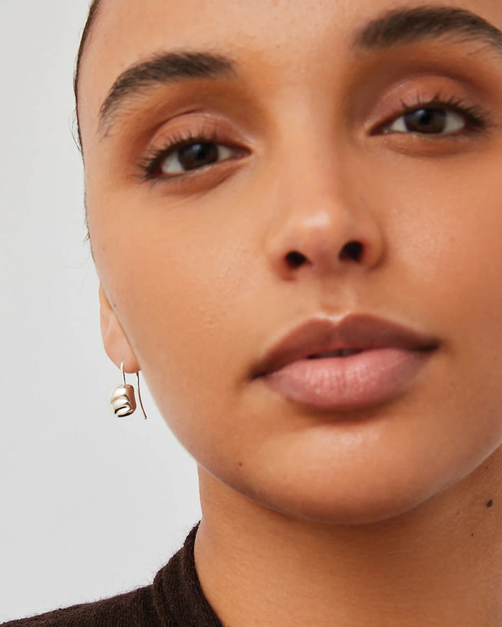 Jenny Bird Rue Drop Earrings Silver