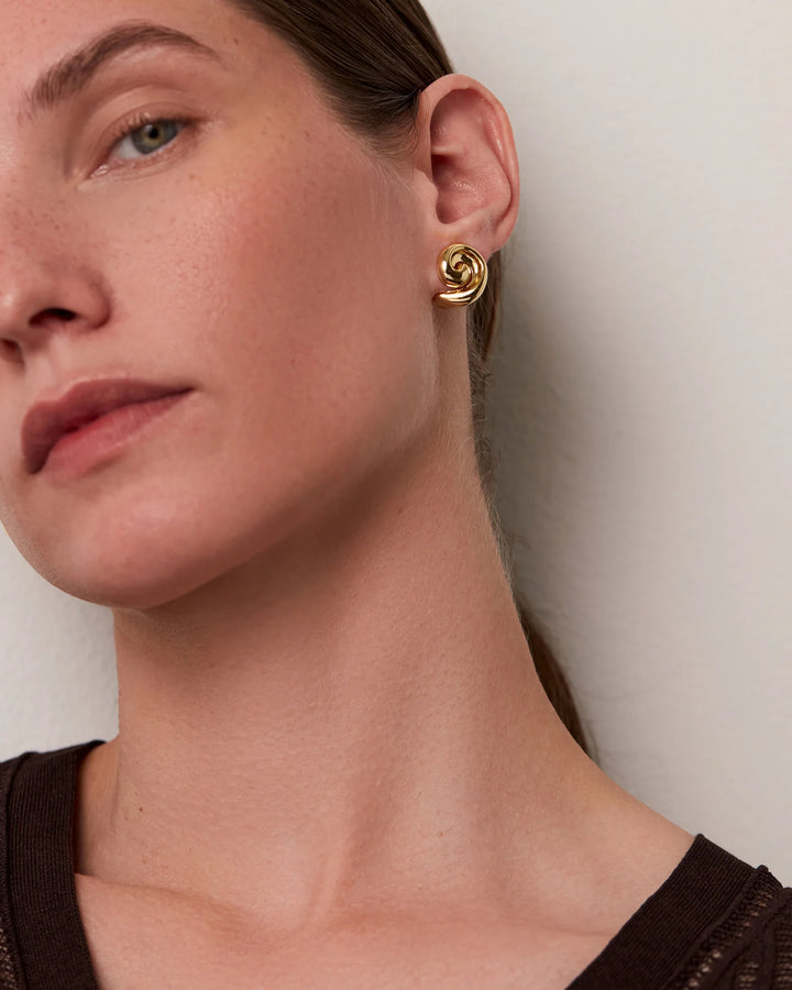 Jenny Bird Small Gio Earring -Gold