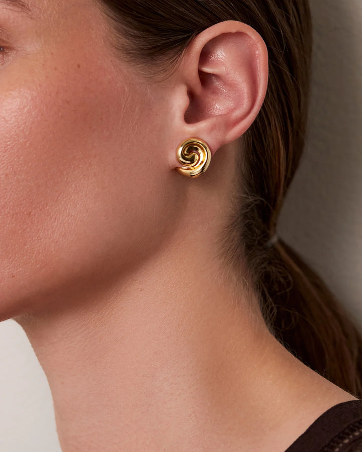 Jenny Bird Small Gio Earring -Gold