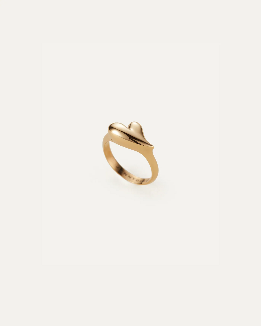 Jenny Bird Puffy Heart Signet Ring - EQUATION 