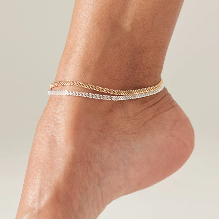 Jenny Bird Maren Chain Anklet-Gold