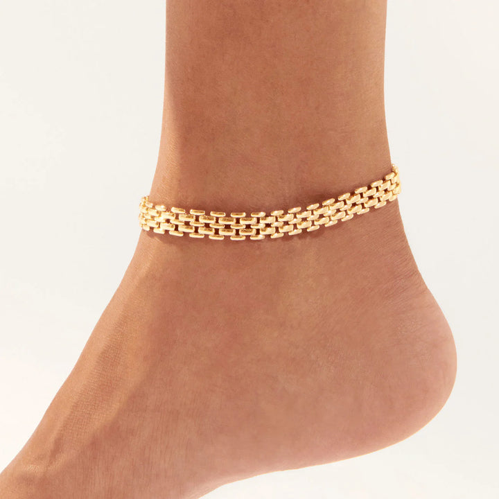 Jenny Bird Francis Anklet -Gold