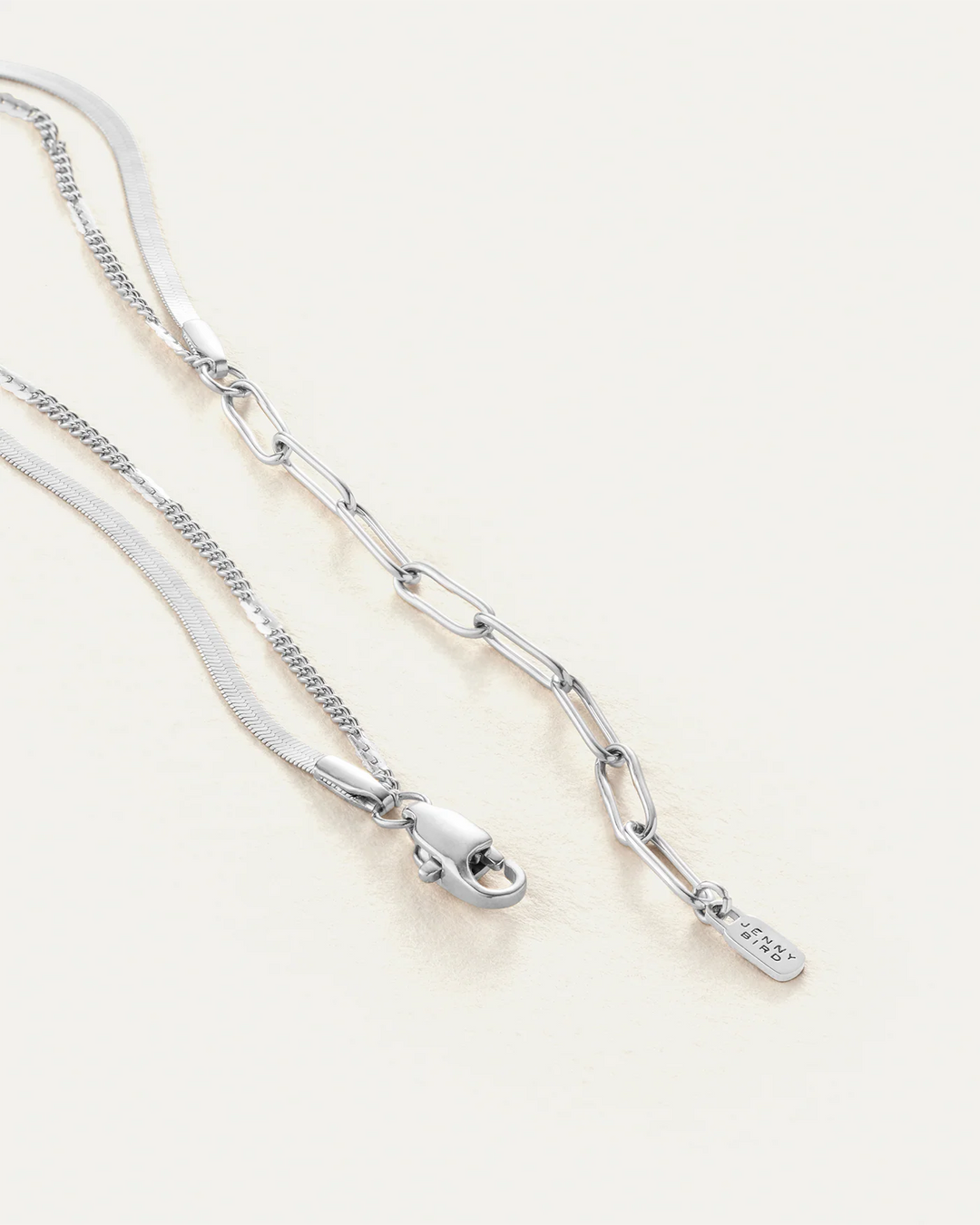 Jenny Bird Surfside Anklet - Silver (Water-Resistant)