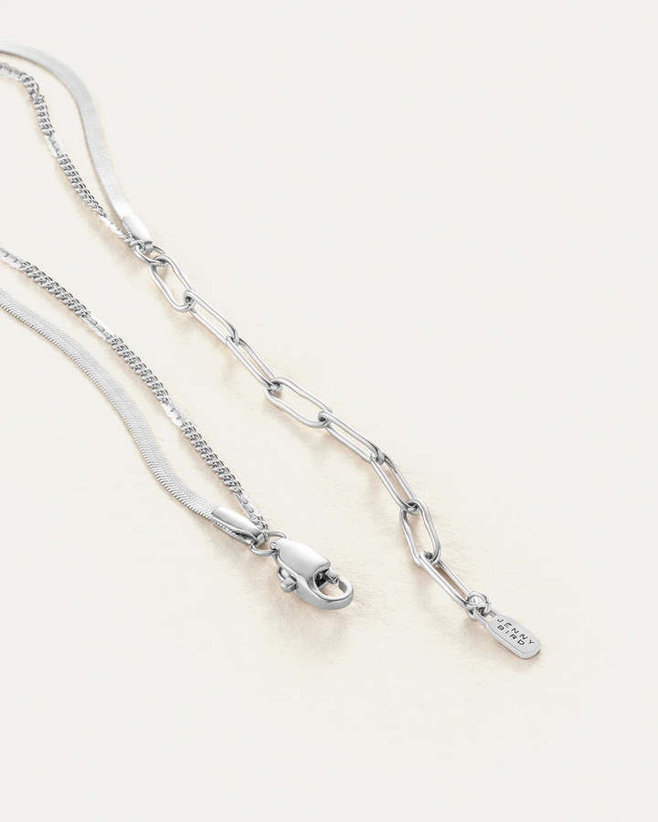 Jenny Bird Surfside Anklet - Silver (Water-Resistant)