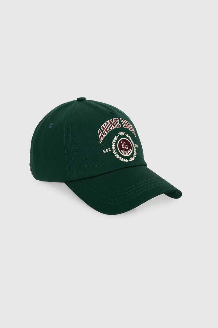 Anine Bing Jeremy Baseball Cap -Collegiate Deep Emerald