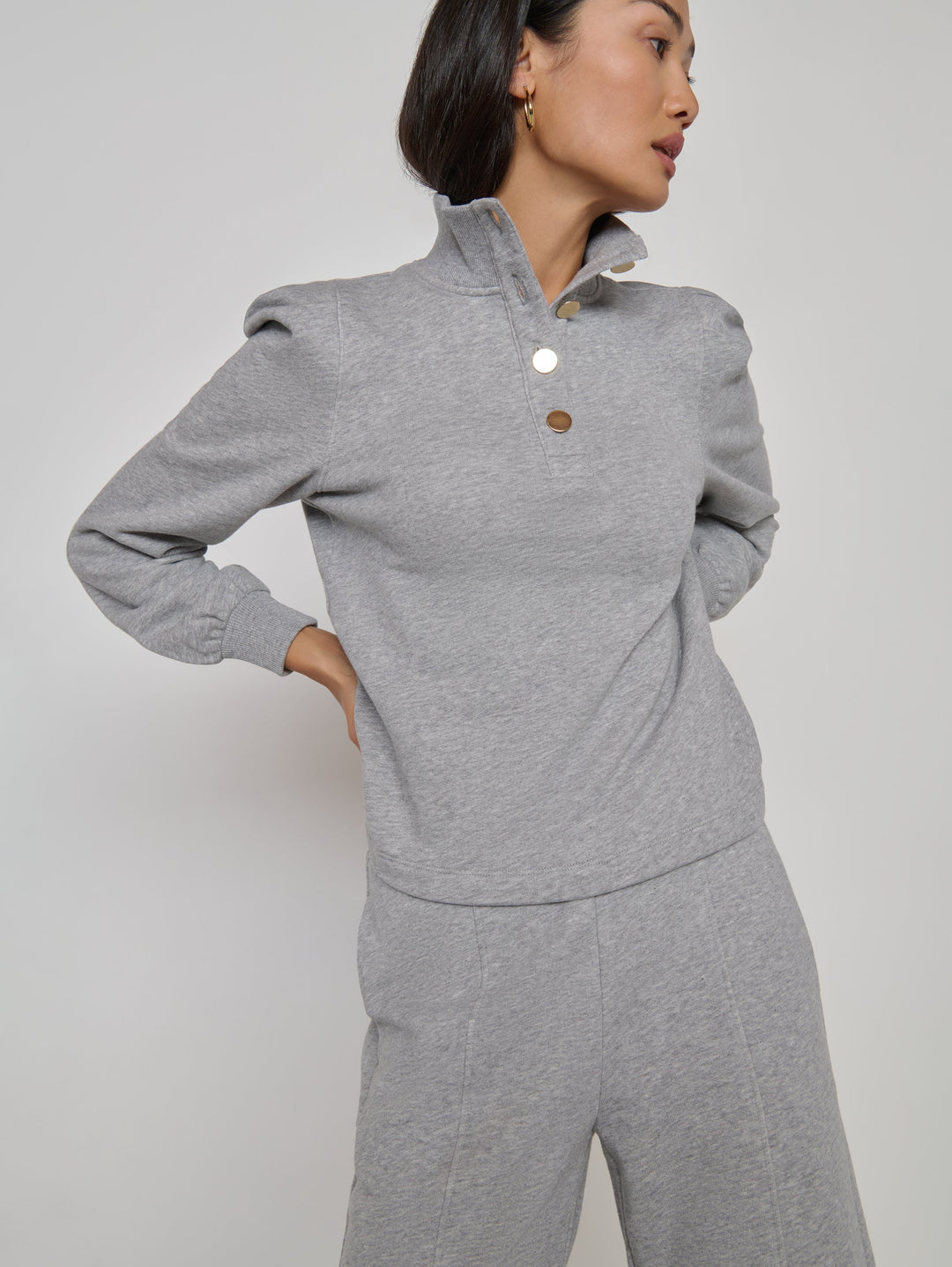Nation Jessie Sweatshirt - Heather Grey