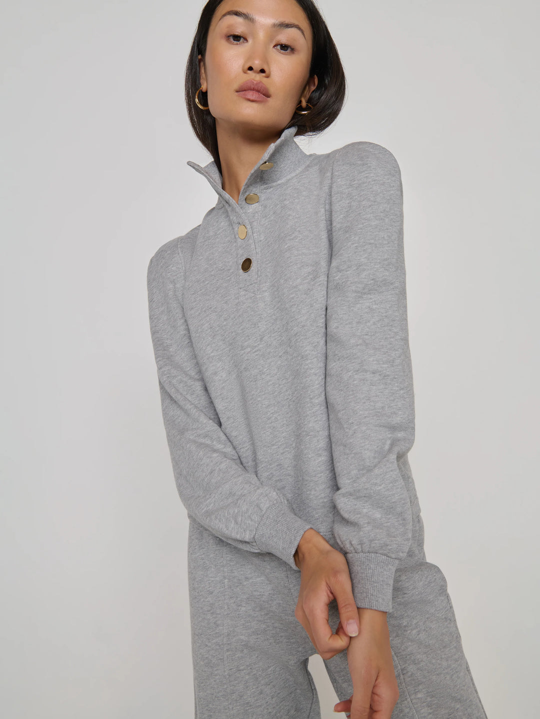 Nation Jessie Sweatshirt - Heather Grey