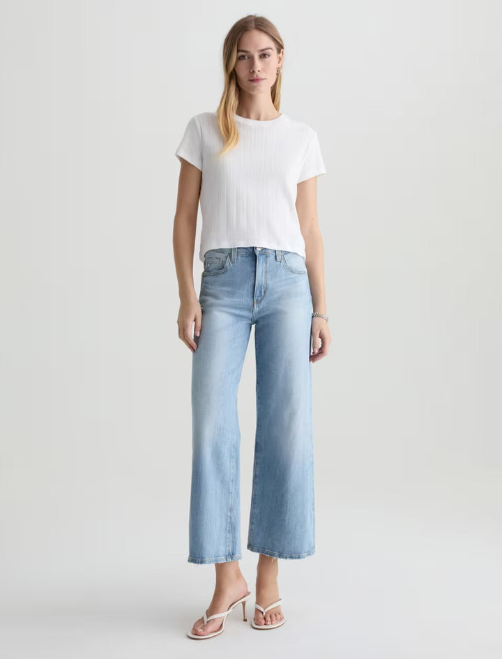 AG Jeans Saige Wide Leg Crop Kings River