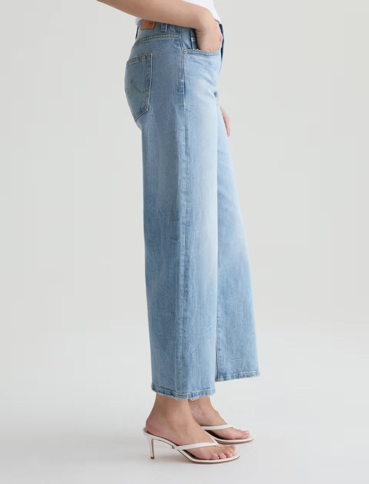 AG Jeans Saige Wide Leg Crop Kings River