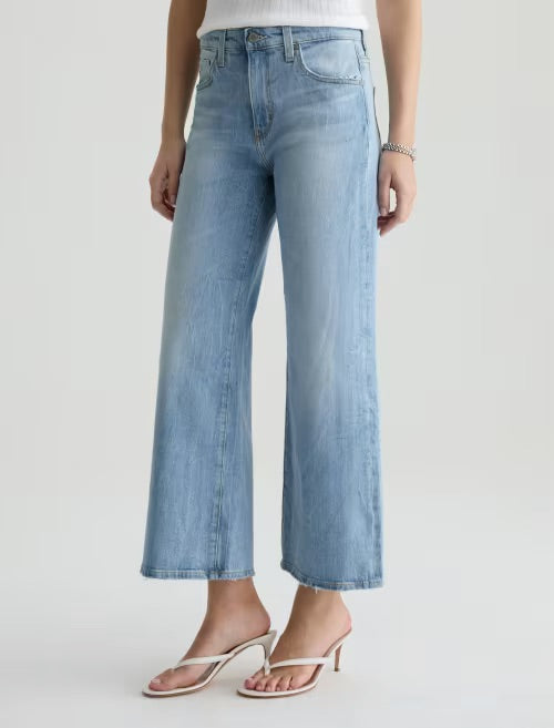 AG Jeans Saige Wide Leg Crop Kings River