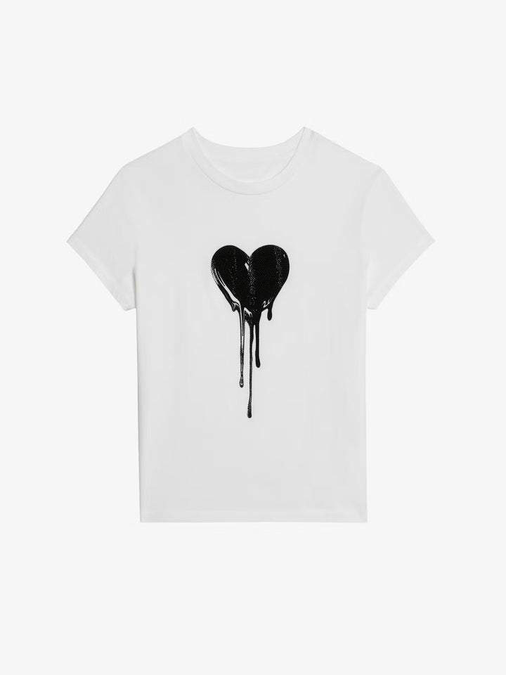 Zadig & Voltaire Walk Heart T-Shirt